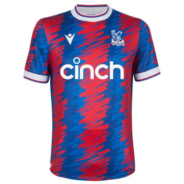 Camiseta Crystal Palace 1ª 2022 2023 Rojo Azul